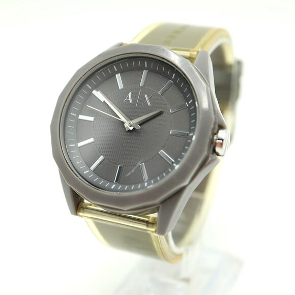 Armani Exchange Mens Drexler Watch 44mm Gray Dial AX2633 with New Battery - Picture 1 of 16